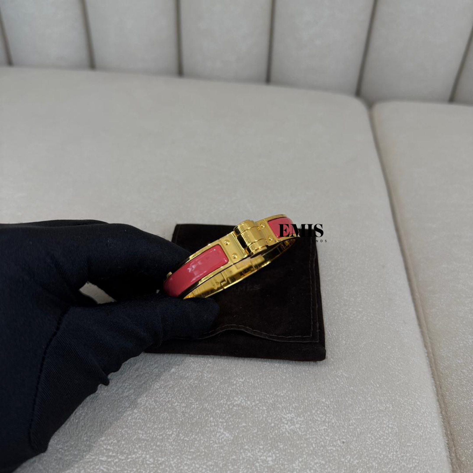 Hermes Charniere Bracelet- Preloved Luxury Bracelet