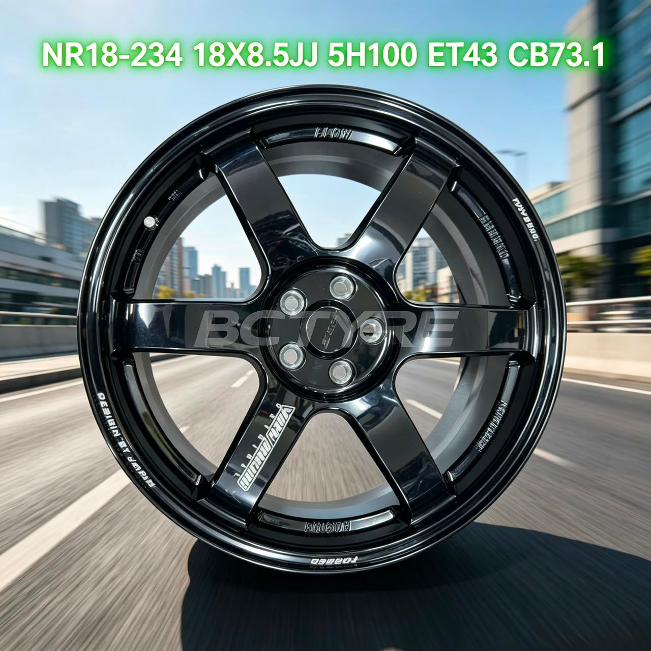NR18-234 18X8.5JJ 5H100 ET43 CB73.1