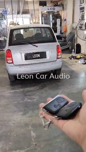 Perodua kelisa PKE push start alarm system