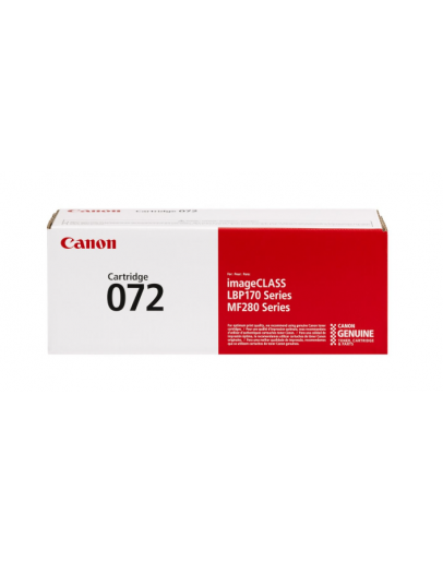 CANON CARTRIDGE 072 , 072H Original Toner - Black