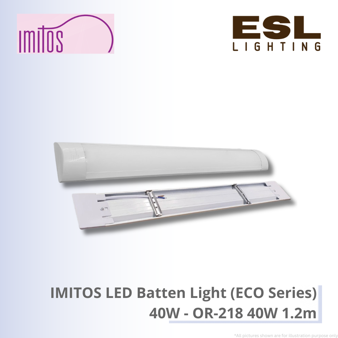 IMITOS LED Batten Light (ECO Series) 40W - OR218 40W 1.2m