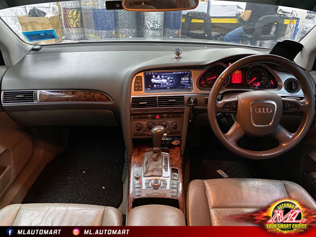 Audi A6 C6 Android Monitor