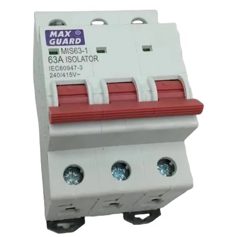 Maxguard 63A 3 Pole Isolator (SIRIM APPROVED)