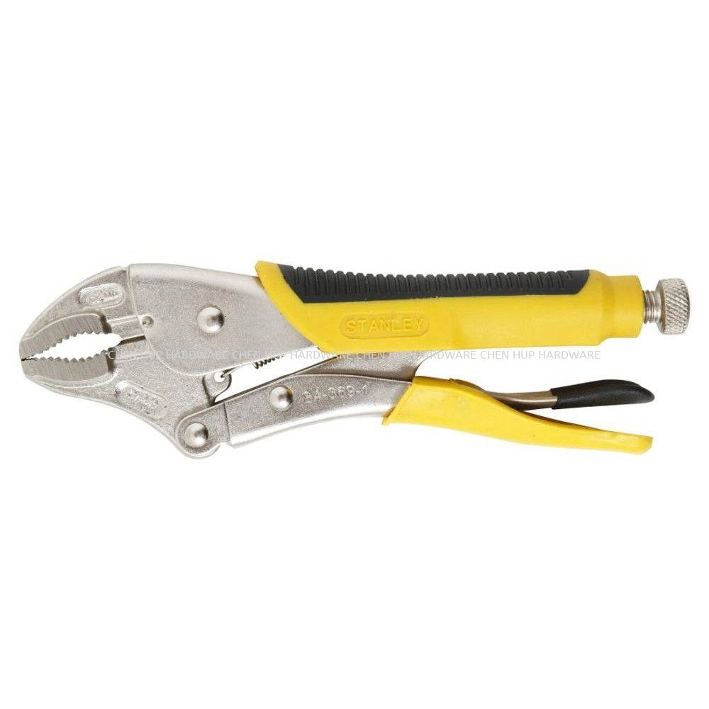Locking Pliers with Bi-Material Handle