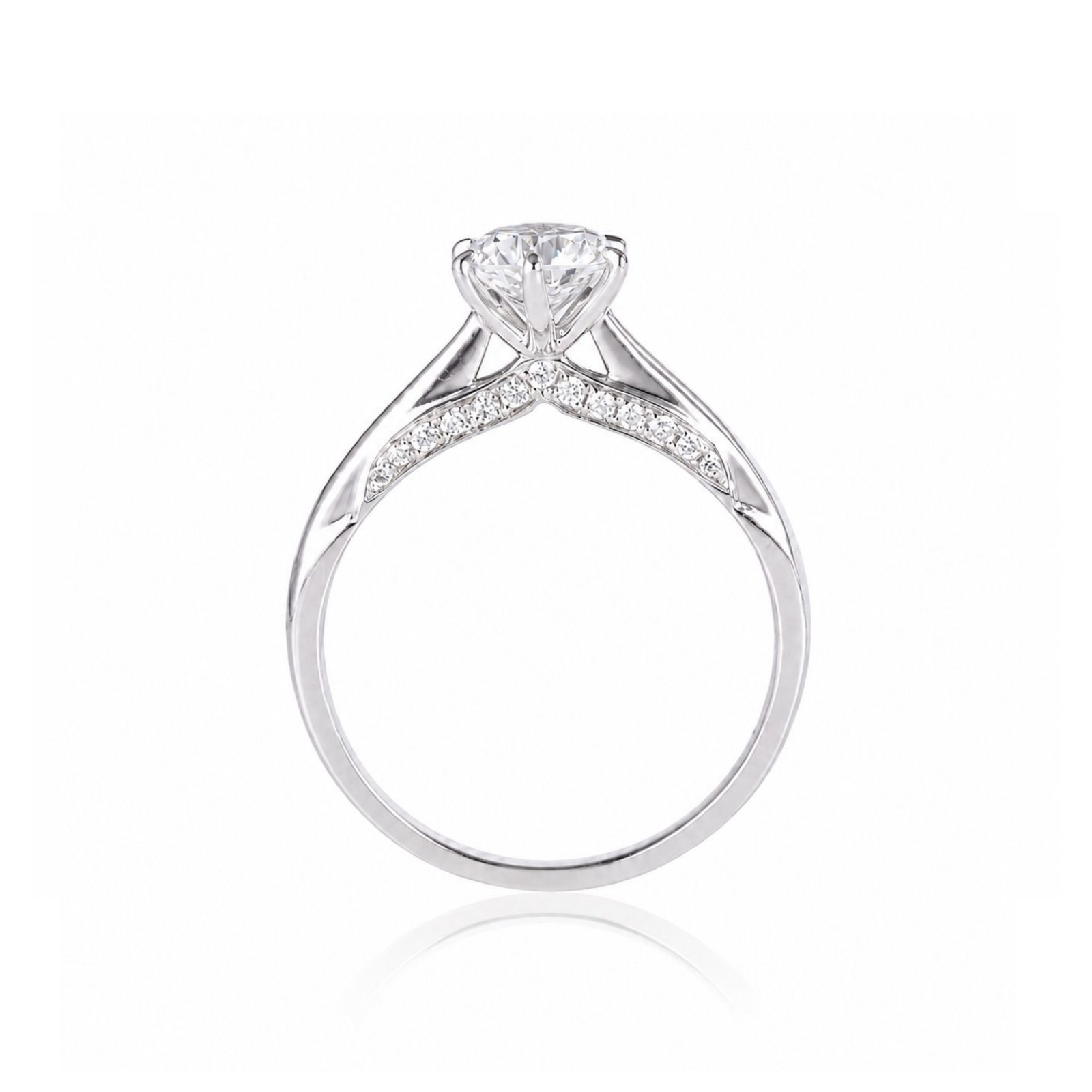 Roman & Co庐 Mermaid Solitaire Ring