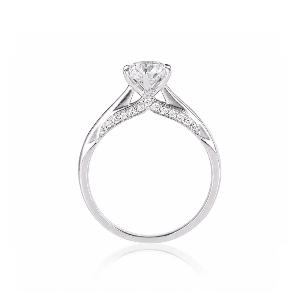 Roman & Co庐 Mermaid Solitaire Ring