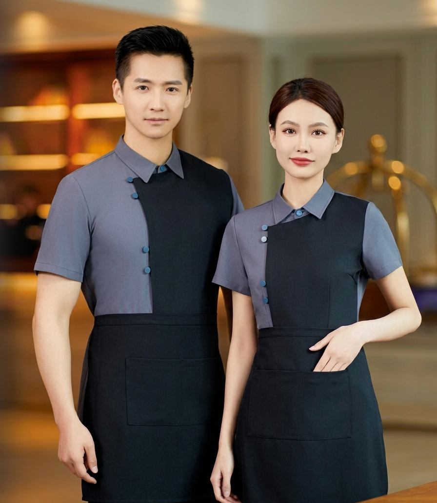 Corporate F&B Uniform Custom Malaysia | Professional Restaurant, Cafe & Hotel Staff Uniform | Custom Logo Workwear