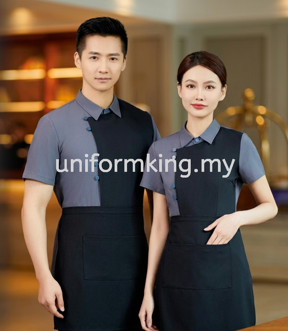 Corporate F&B Uniform Custom Malaysia | Professional Restaurant, Cafe & Hotel Staff Uniform | Custom Logo Workwear