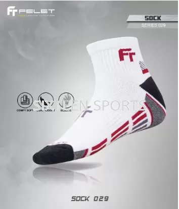 Felet Badminton Sock SO-29 Ready Stock & 100% Original