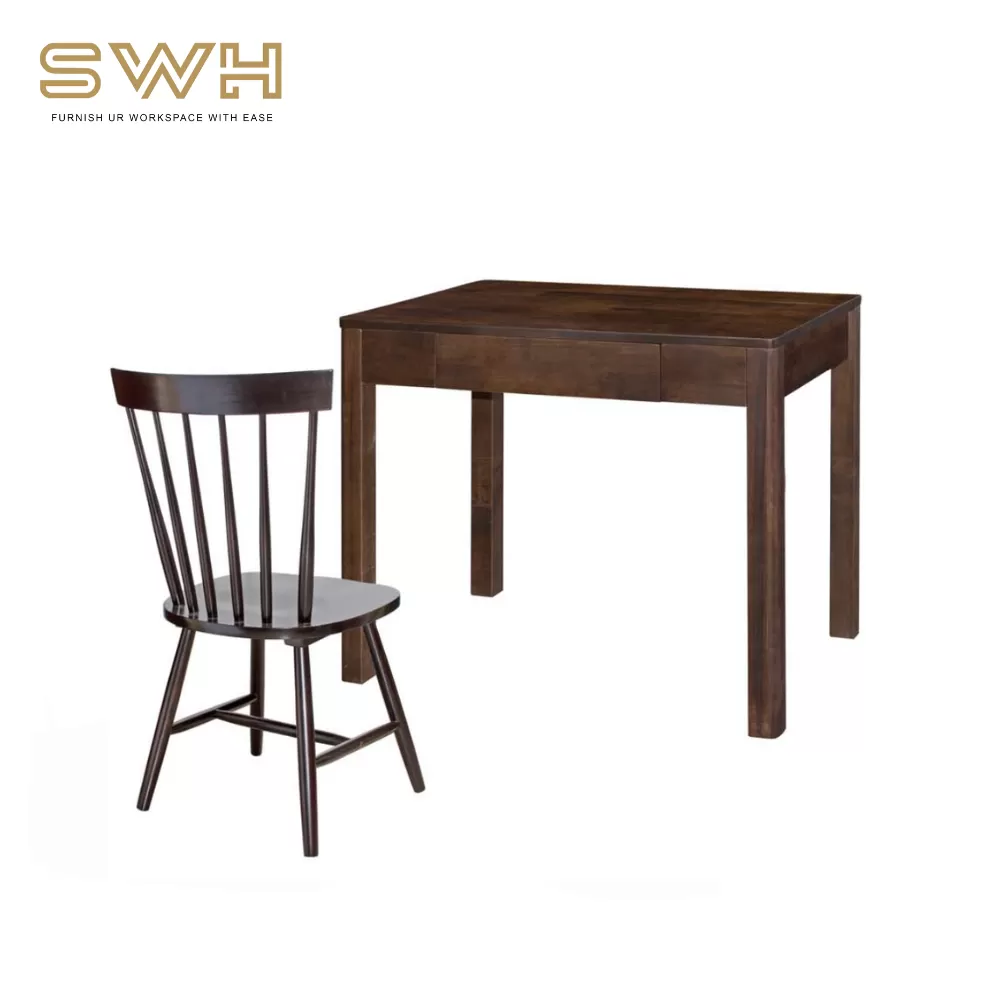 KP PADINI Solid Wood Study Table Set | House Furniture