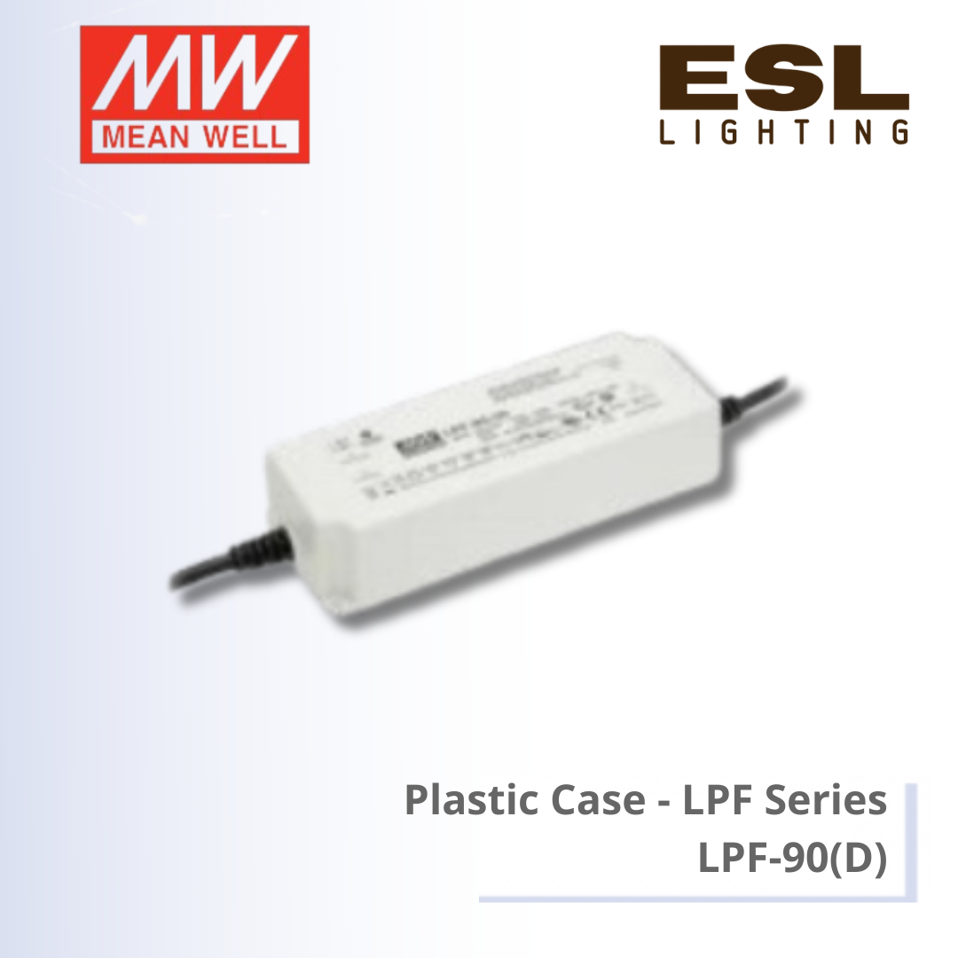 MEANWELL Plastic Case LPF Series - LPF-90 (D) 