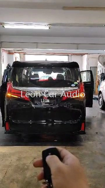 Toyota Vellfire Alphard agh30 OEM intelligence electric TailGate Lift power boot power Tail Gate lift system