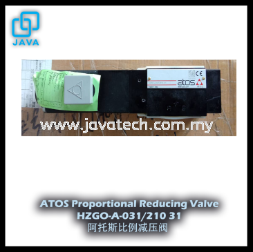 ATOS HZGO-A-031/210 31 Proportional Reducing Valve