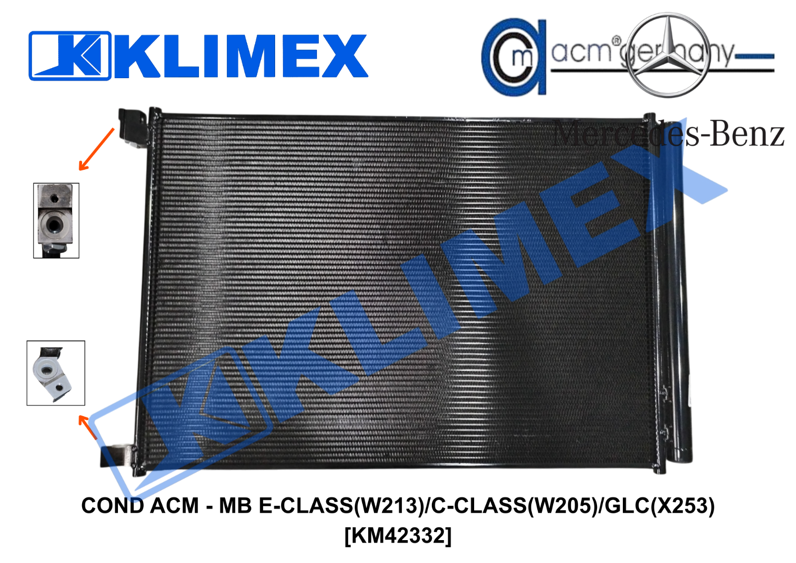COND ACM - MB E-CLASS(W213)_C-CLASS(W205)_GLC(X253) [KM42332]
