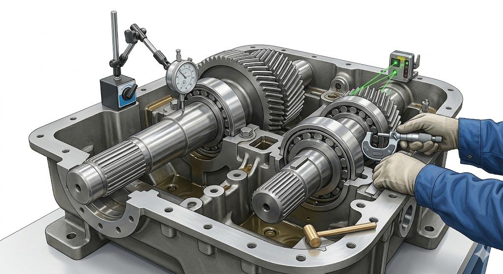 Gearbox Bearing Alignment