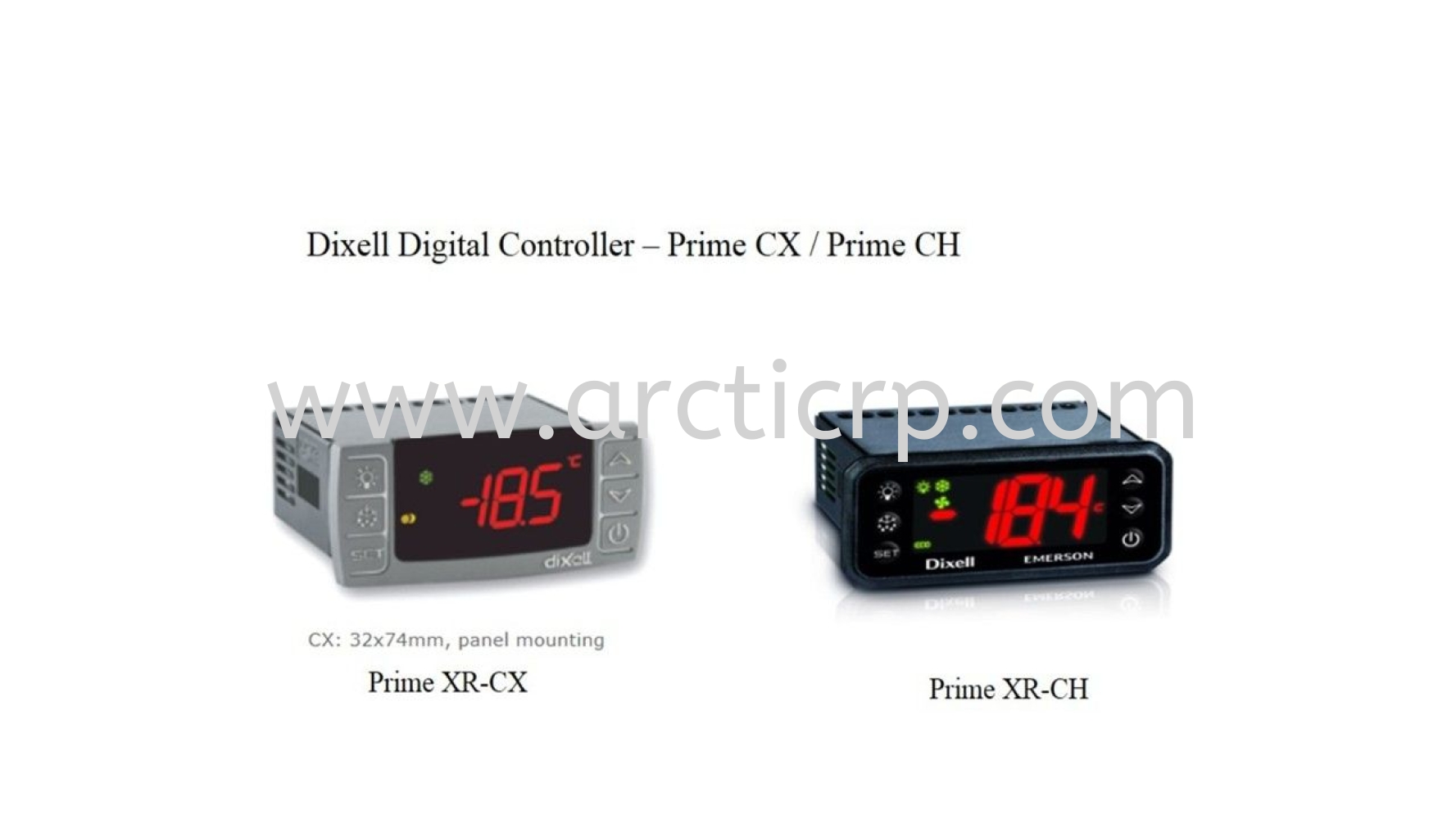 COPELAND Digital Temperature Controller Prime XR20CX / XR20CH