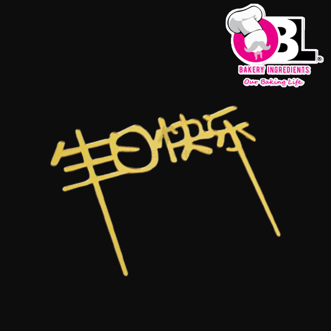 108898 C.WORD004 GOLD TOPPER