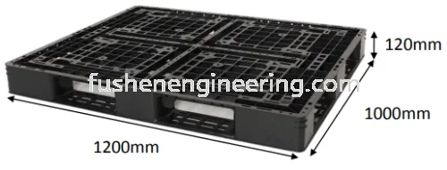 FUSHEN Recycle Plastic Pallet Model:D41012-6