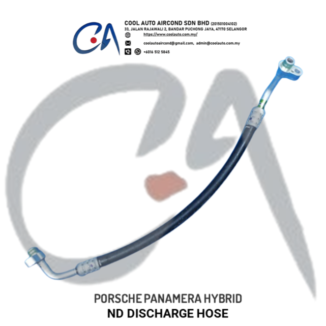 PORSCHE PANAMERA HYBRID ND DISCHARGE HOSE