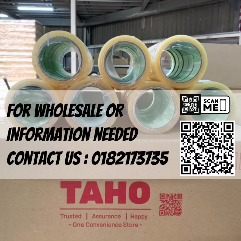 OPP Tape (Clear) 48mm _1 ROLL / 1 CARTON