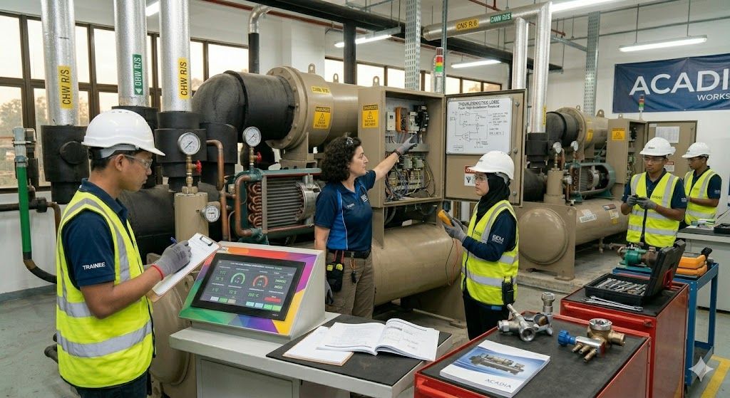 HVAC building chiller training program