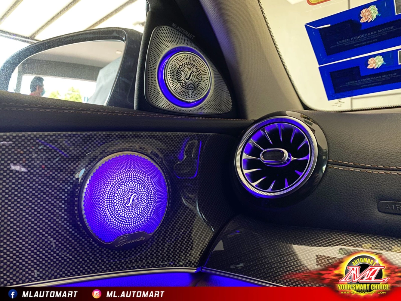 Mercedes Benz E Class W213 Burmester Speaker Cover