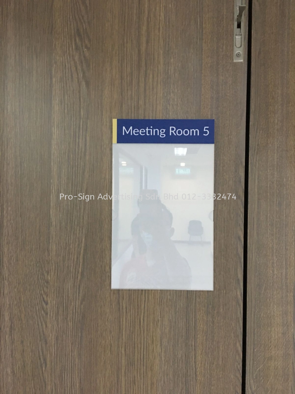 A4 PAPER ACRYLIC HOLDER (MEETING ROOM, 2020, KL)