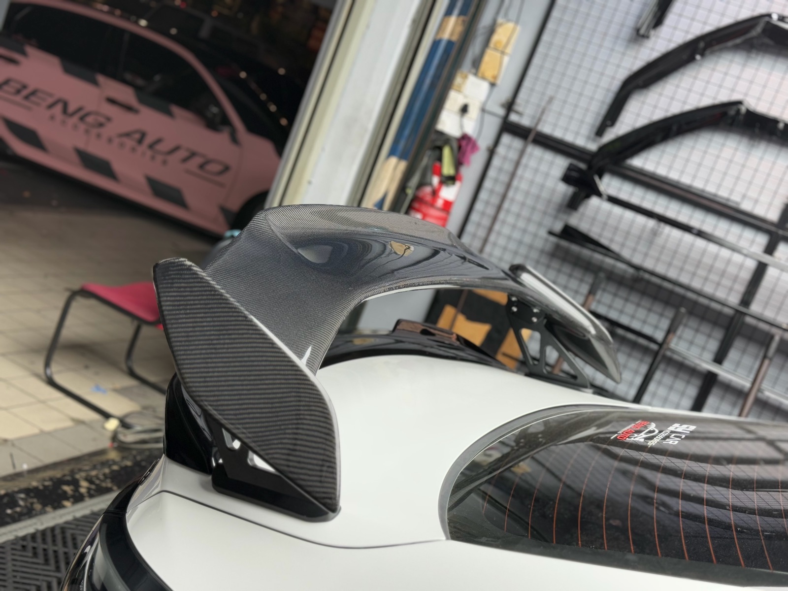 FL5 TYPE R COMPETITION DESIGN CARBON GT WING SPOILER