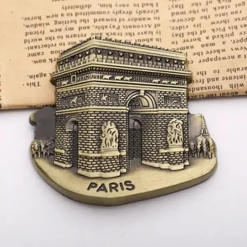 Customized Tourism Souvenirs 3D Metal Fridge Magnet  01