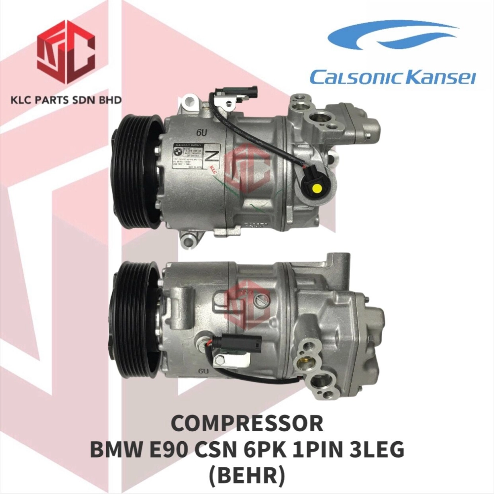 COMPRESSOR BMW E90 CSN 6PK 1PIN 3LEG (BEHR) COMPRESSOR BMW Malaysia ...