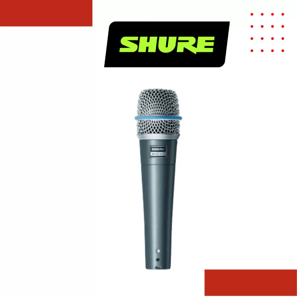 Shure BETA57A Supercardioid Dynamic Instrument Microphone