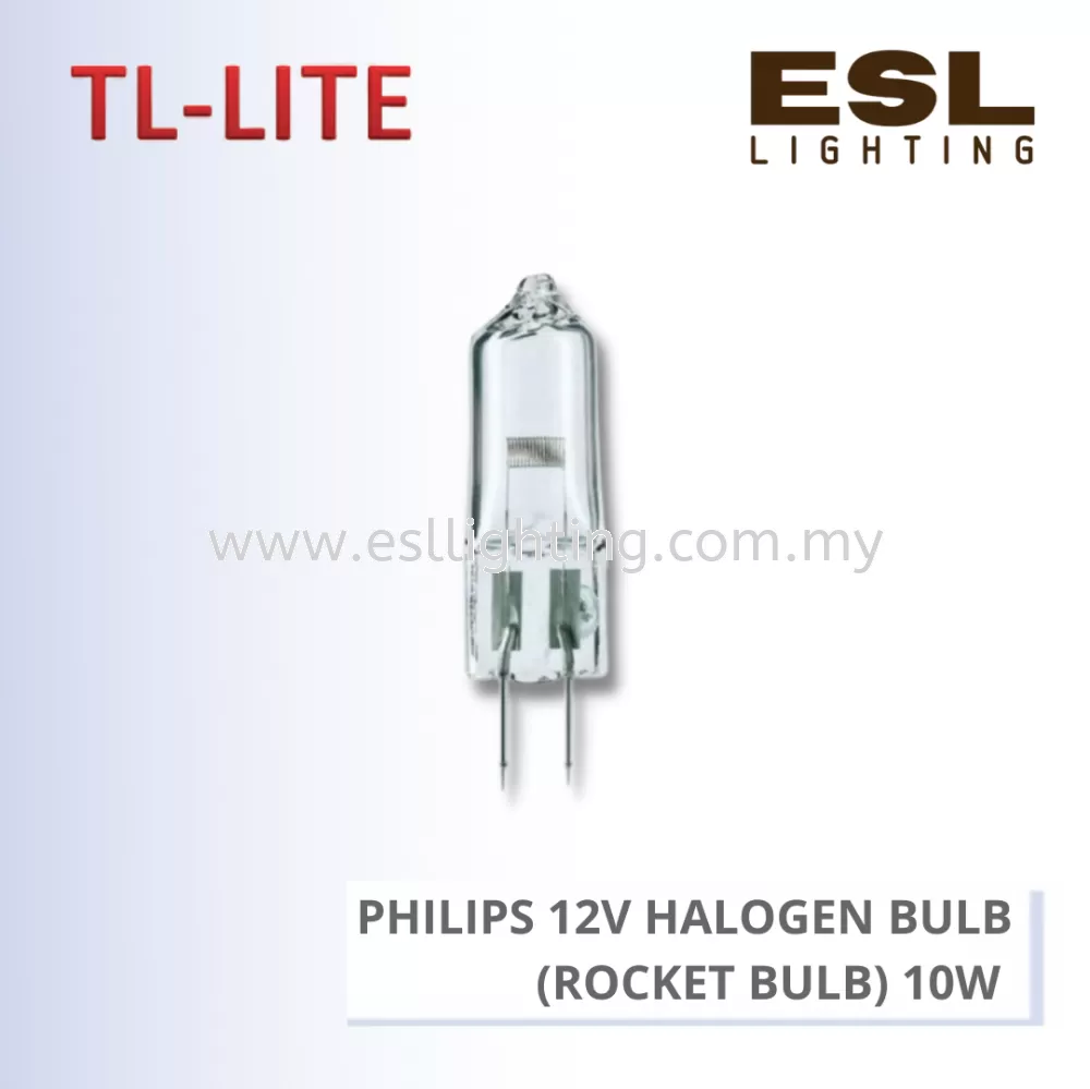 TL-LITE BULB - PHILIPS 12V HALOGEN BULB (ROCKET BULB) 10W