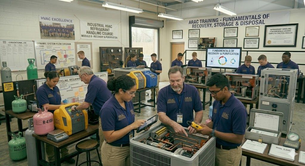 Refrigerant handling fundamentals course