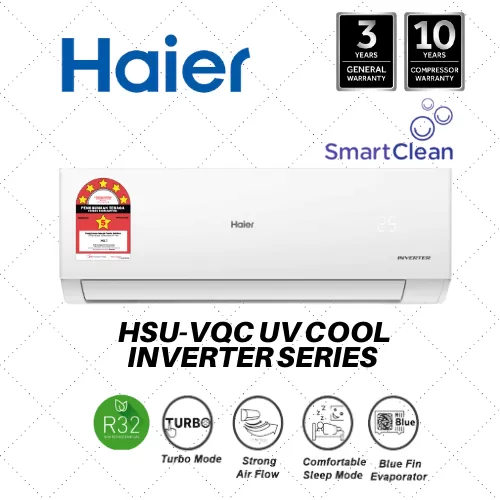 HAIER R32 INVERTER HSU-VQC UV COOL SERIES