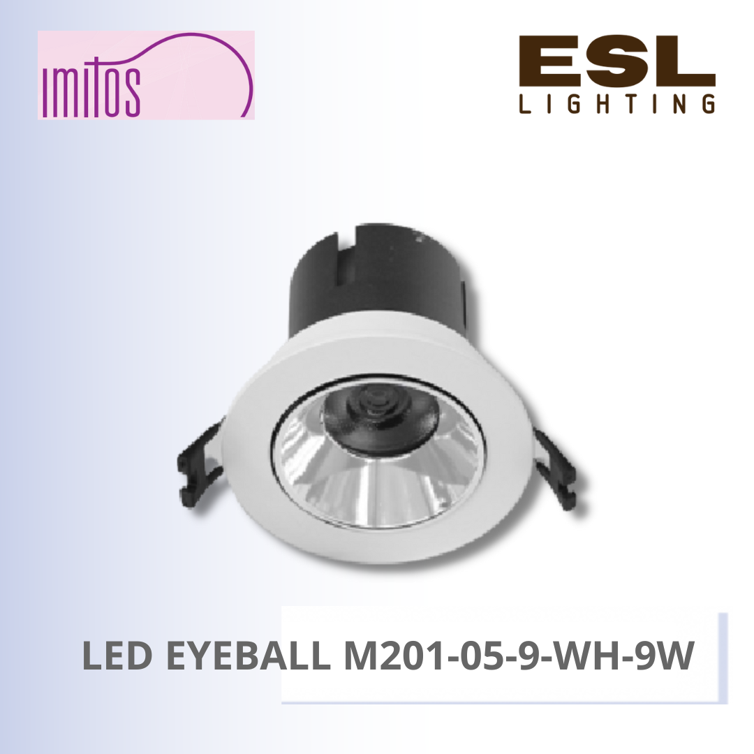 IMITOS LED Eyeball 9W - M201-05-9-WH-9W