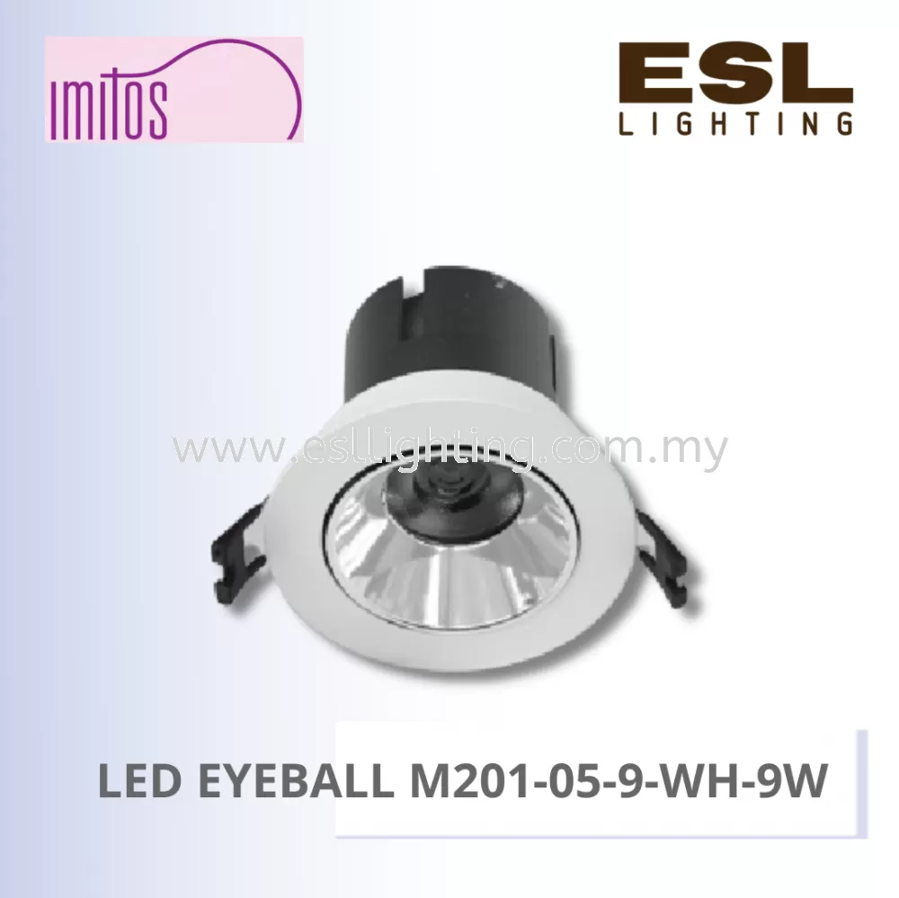 IMITOS LED Eyeball 9W - M201-05-9-WH-9W