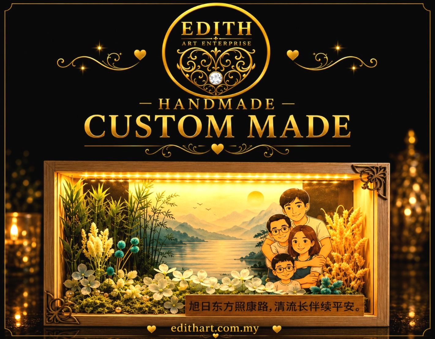 Miniature Memories Light Box – Harmony of Our Family