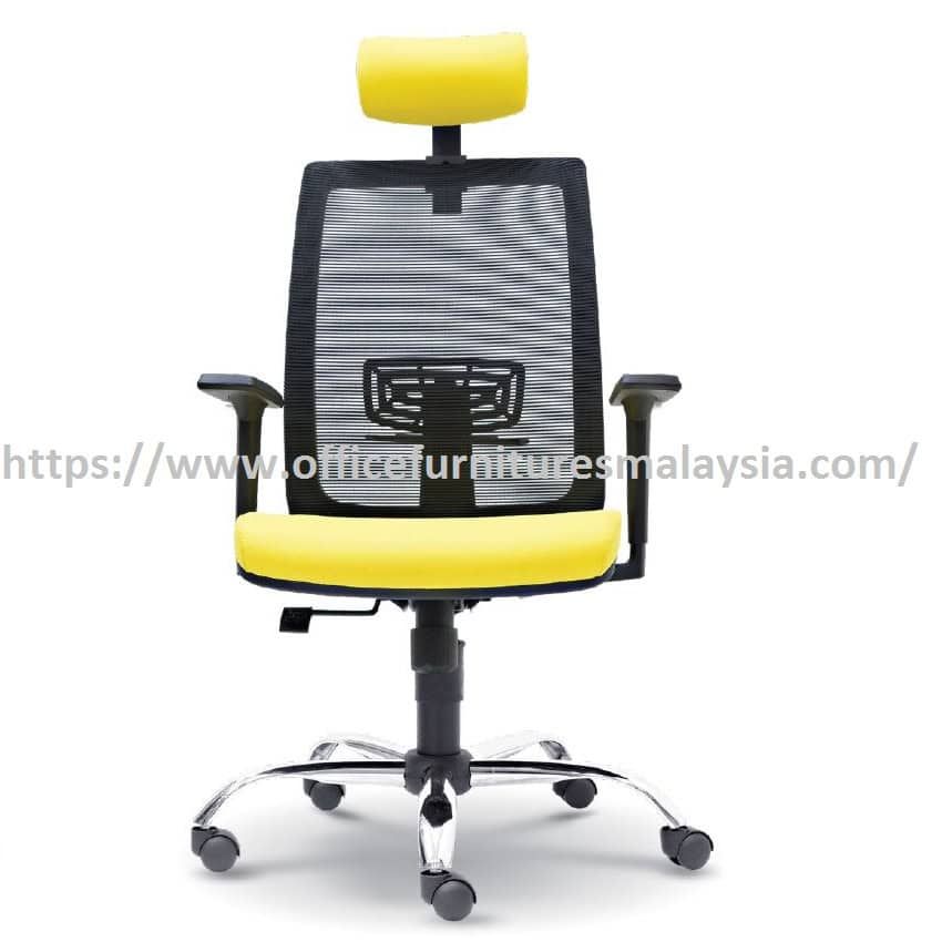 Fabulous Bright Chrome Mesh Highback Office Chair OFMEV2781H