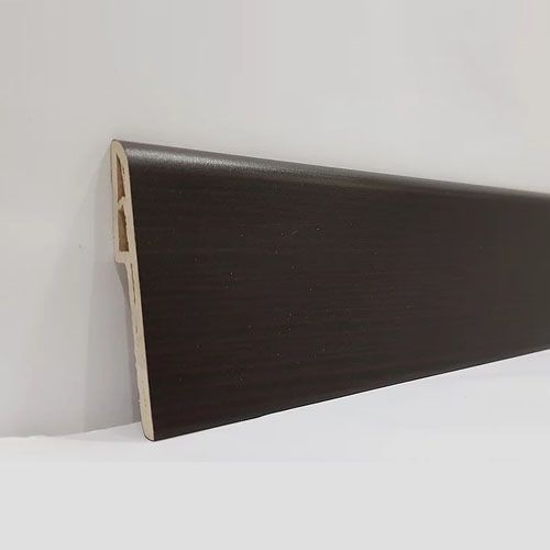 PVC Skirting 70mmH African Wenge