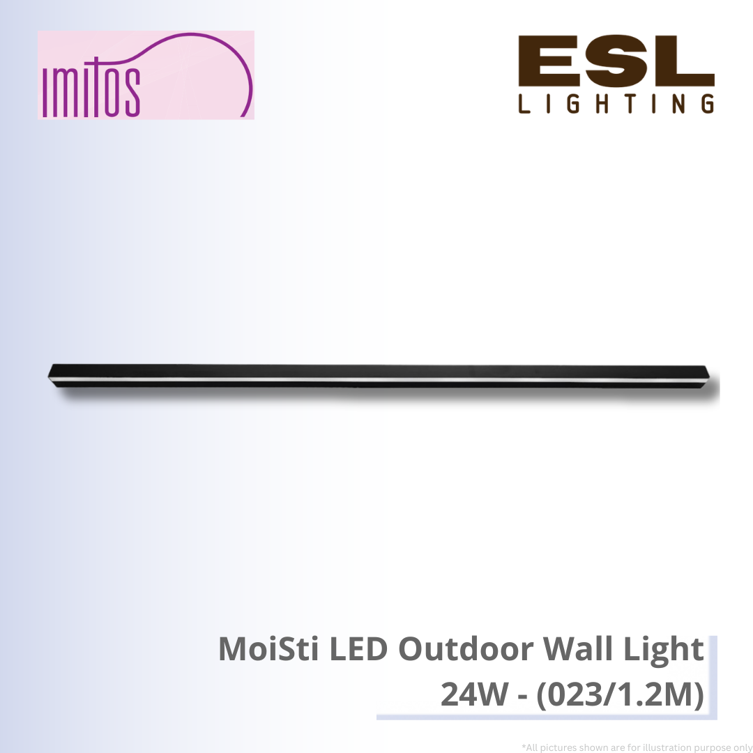 IMITOS MoiSti LED Outdoor Wall Light 24W - 023/1.2M