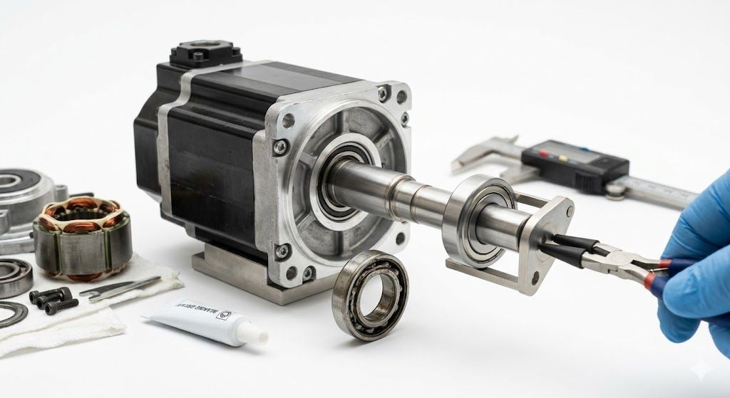 Servo Motor Bearing Repair Solution