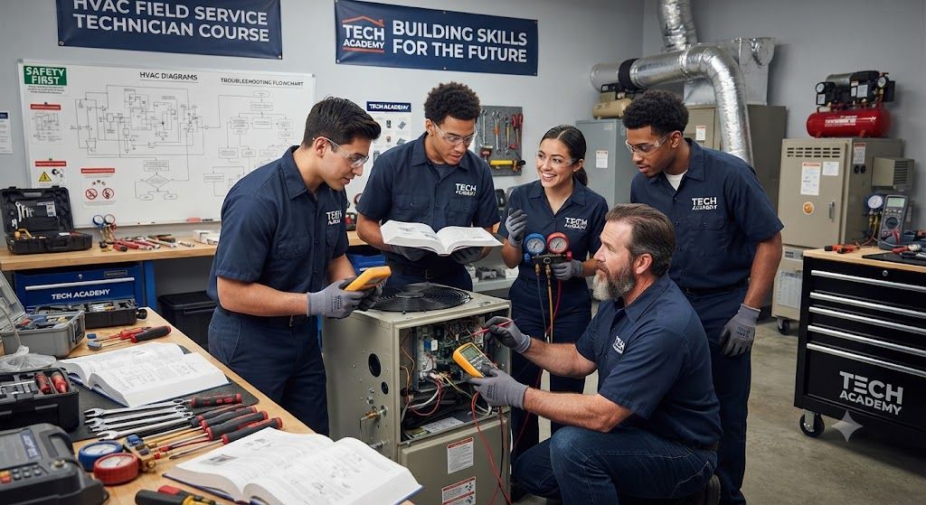 HVAC field service technician course