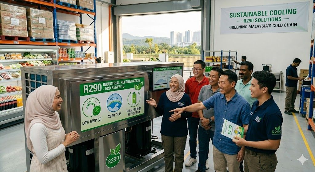 R290 industrial refrigeration eco benefits