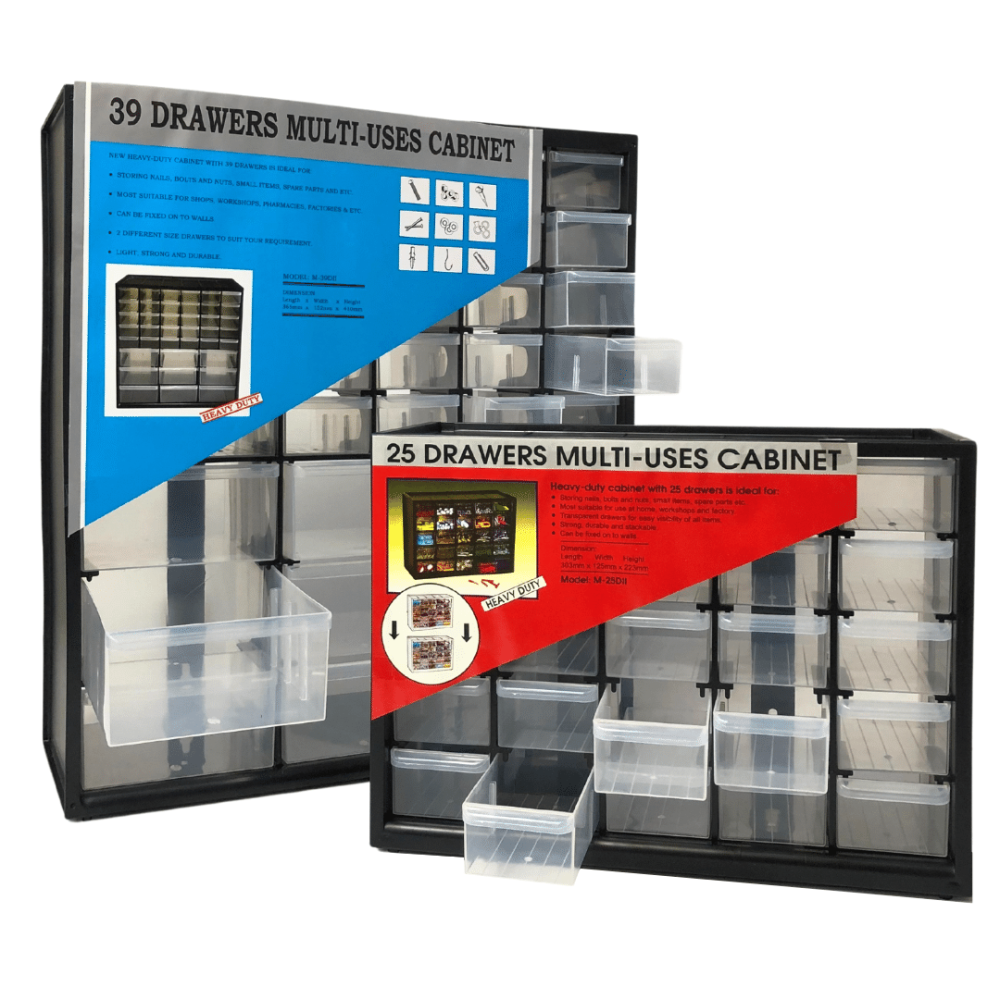 PVC Drawer Containers 25-PC & 39-PC Singapore (SG), Kallang Supplier ...