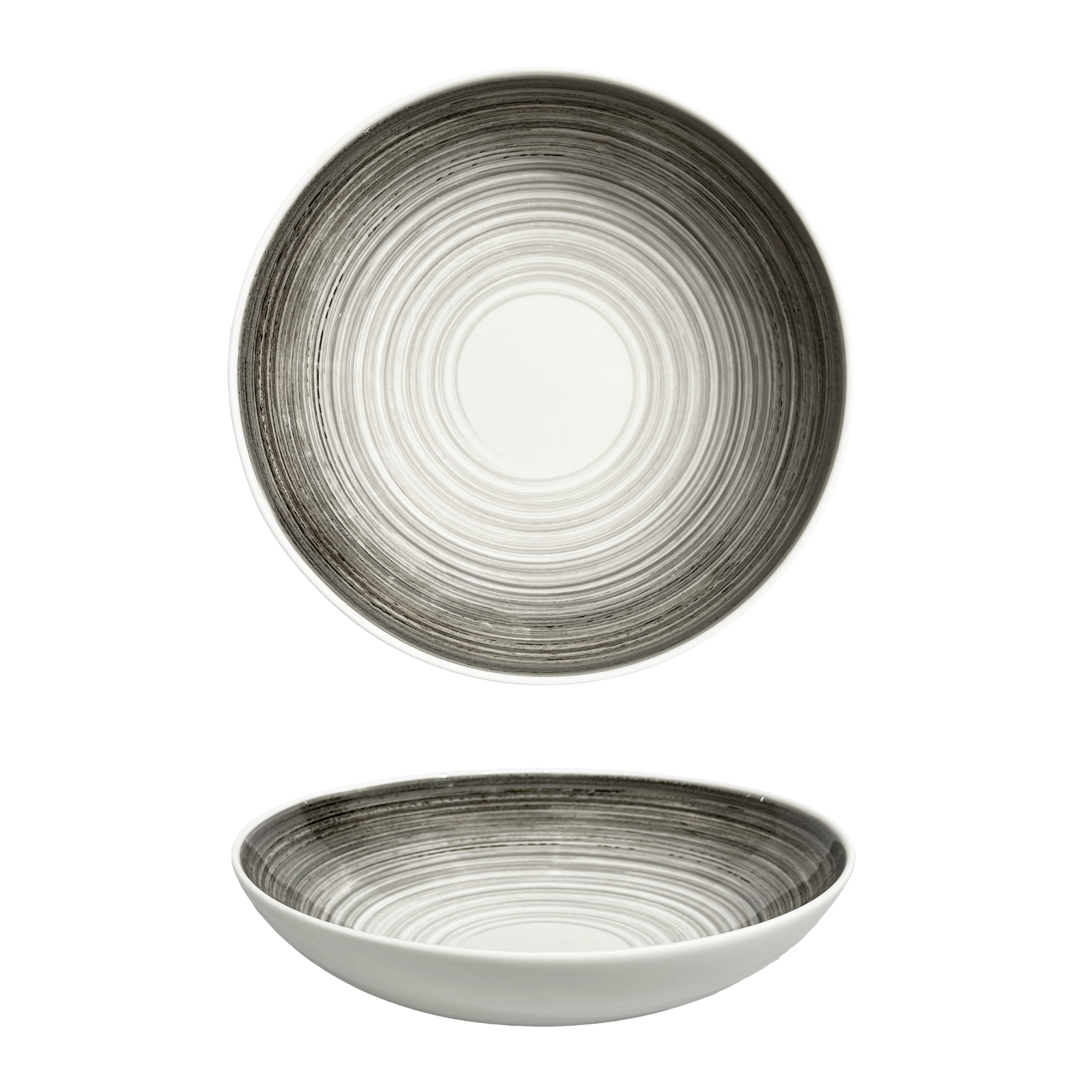 MX Fashion bowl 渐变浅灰8.5'' 10.5'' 12'' 时尚碗