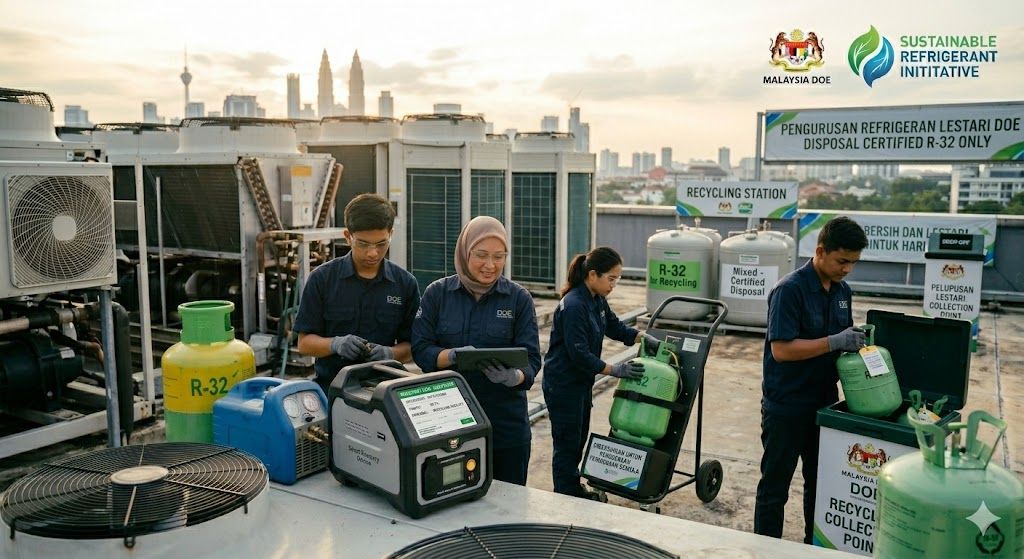 refrigerant disposal sustainable management Malaysia