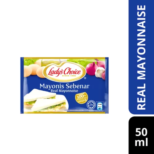 LADY'S CHOICE REAL MAYONNAISE (24 X 50ML)