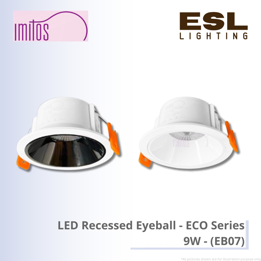 IMITOS LED Recessed Eyeball (ECO Series) 9W - EB07