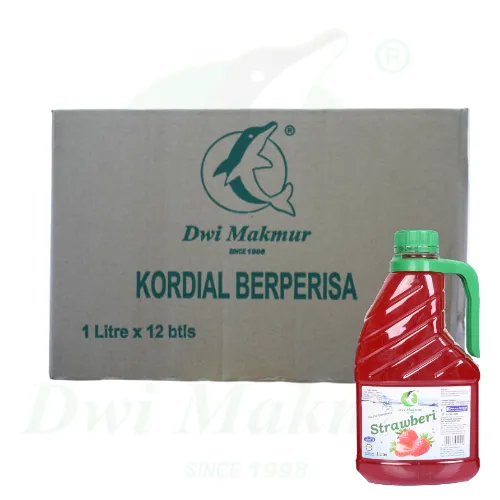 1L Kordial Strawberi C.Dwi Makmur (Unit)