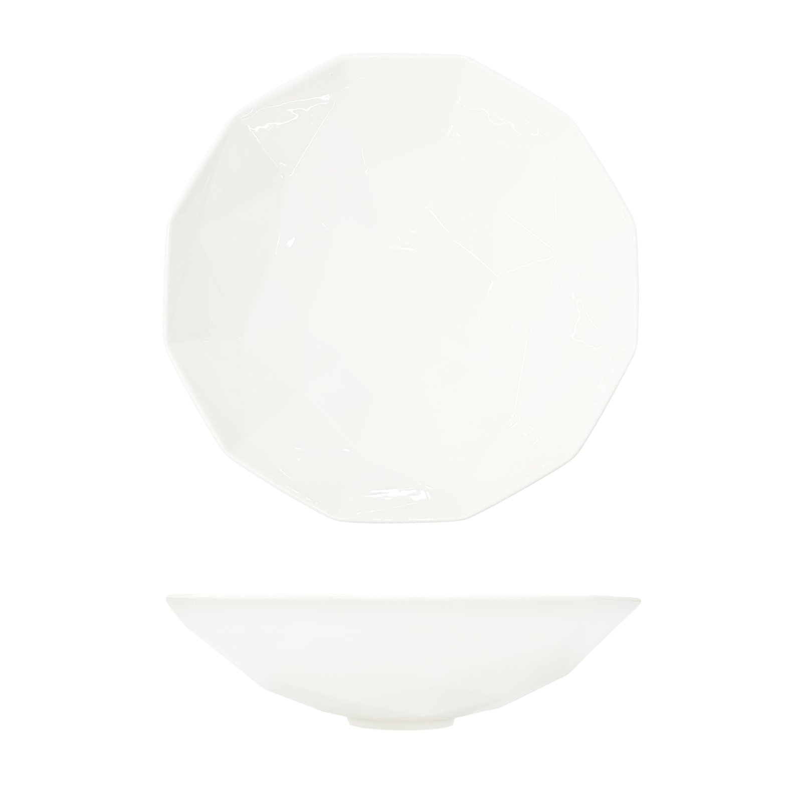 YX-BC-9'' Gemstone Small Foot Bowl 9 宝石小脚碗